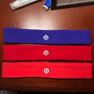 Set of 3 Lululemon Headbands